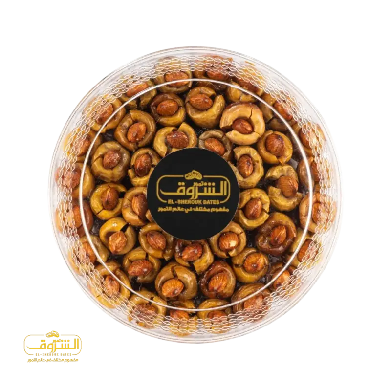12× تمر محشو بالكاجو 40 قطعة علبه اكلرك