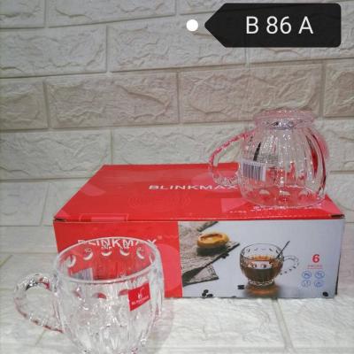 طقم مجات شاي بلانك ماكس 6 قطع
