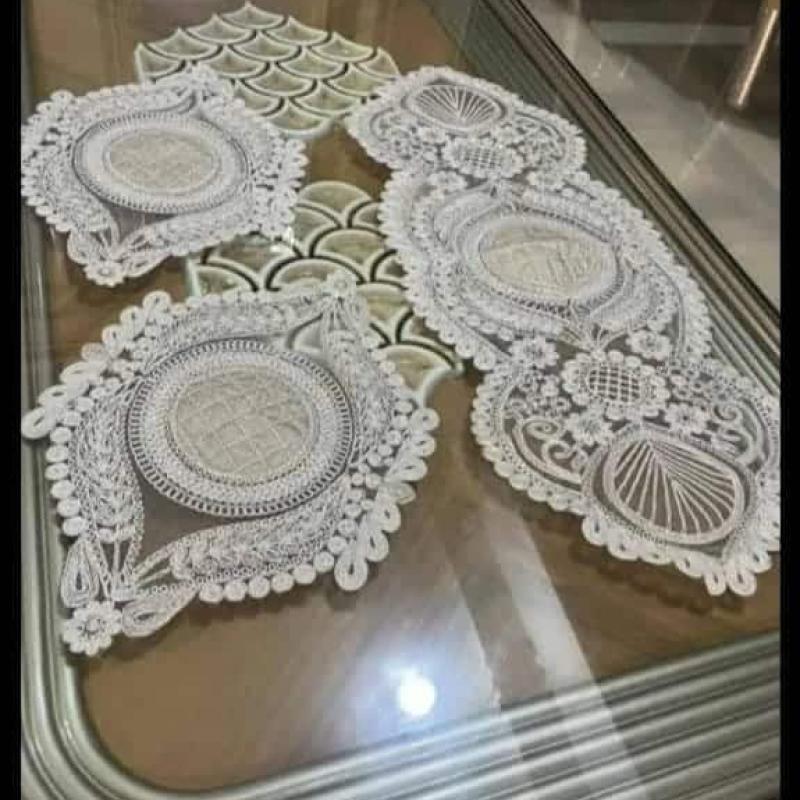 طقم سنابل شغل سلك 5 فتلة | 3 قطع