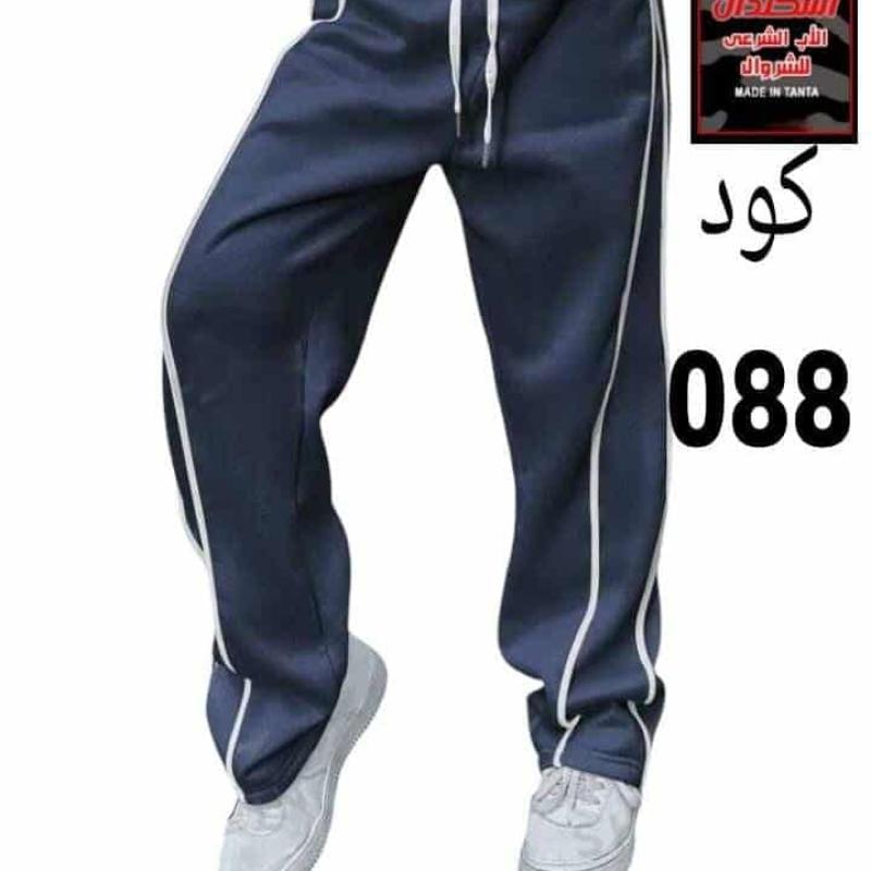 12 بنطلون سمر ملتون مبرد اسبن كحلي