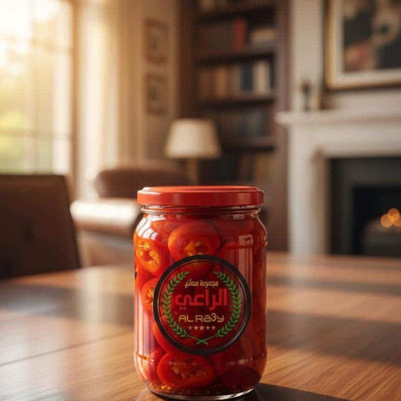 12 × برطمان فلفل هالبينو احمر 720 مللي