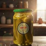 12 × برطمان خيار سليم 370 مللي
