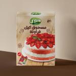 10 كرتونة × مسحوق كيك فراولة