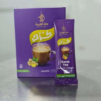 30 كرتونة × شاى كرك بالجنزبيل بدون سكر