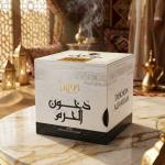12 قطعة × بخور مبثوث دخون الحرم 30 جرام – مع ماشّة هدية