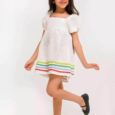 فستان بناتي ازرق Zig Dress – 50 قطعة