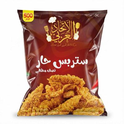 استربس دجاج حار مجمد 500 جم – كرتون