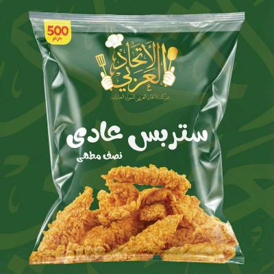 استربس دجاج عادي مجمد 500 جم – كرتون