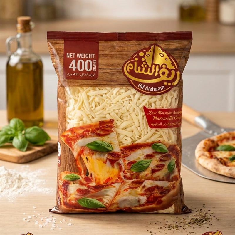موزاريلا ريف الشام خشبي اكسترا 400 جم - كرتون